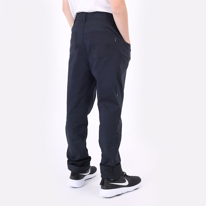 детские синие брюки Nike Dri-FIT Big Kids&#039; 5-Pocket Golf Pants CU9879-010 - цена, описание, фото 5